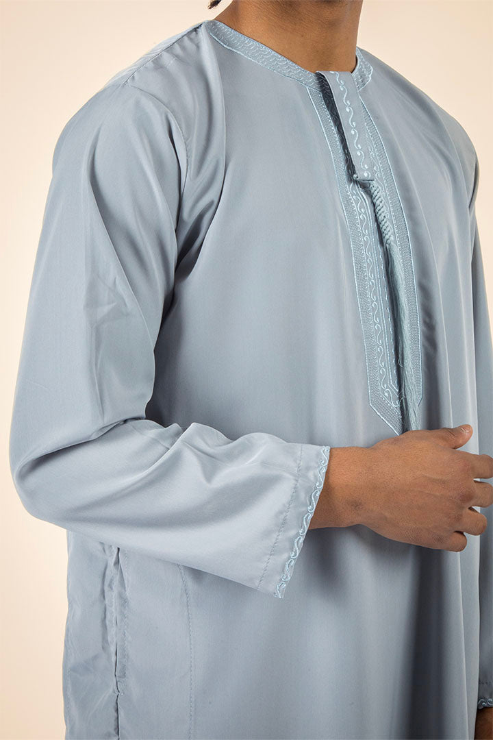 Qamis émirati gris