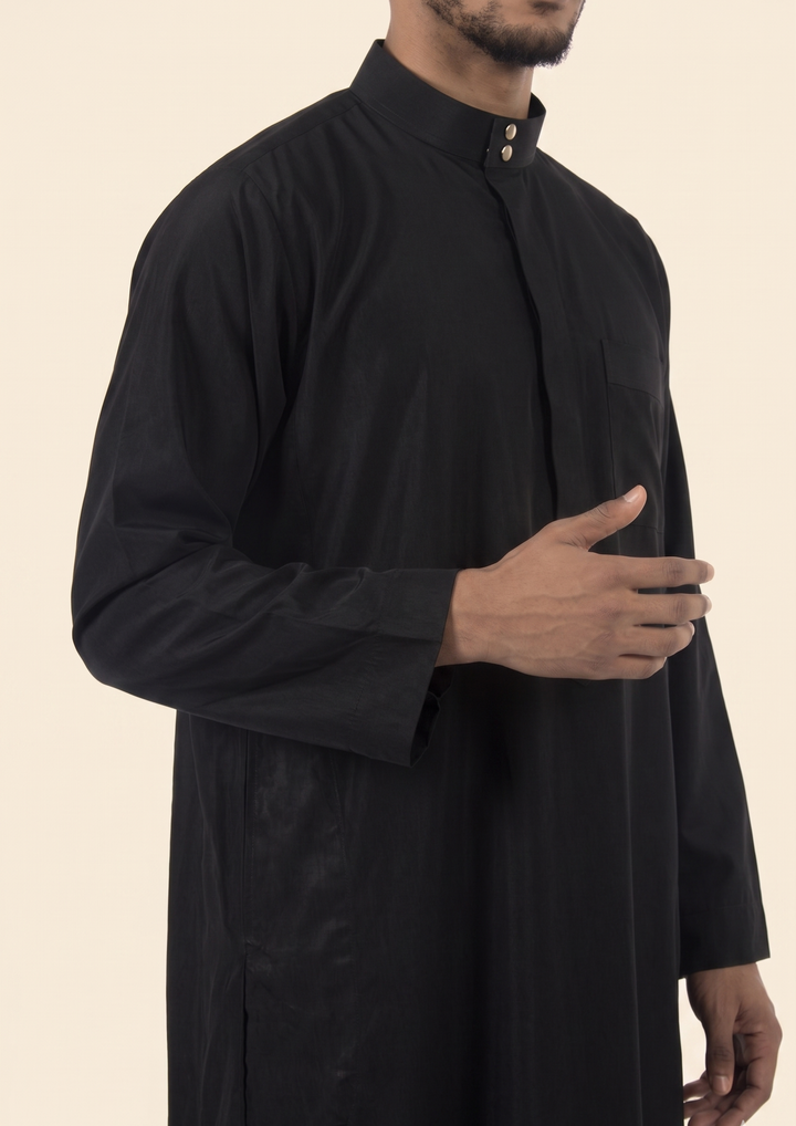 Black Saudi Thobe