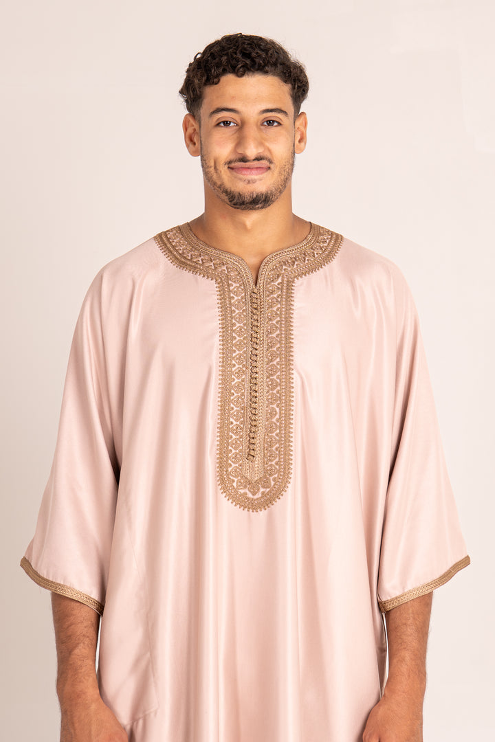 Gandoura pour homme beige