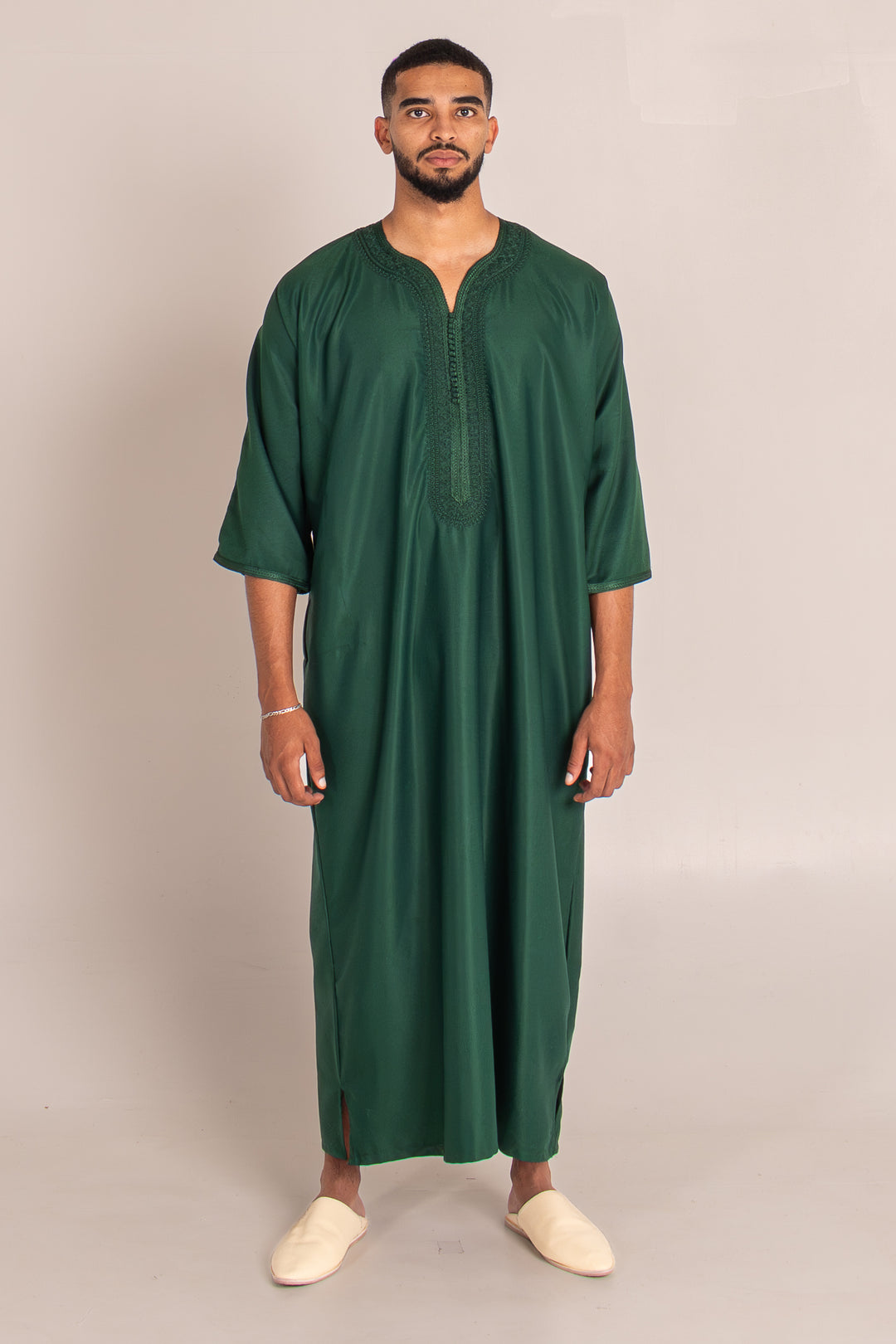 Gandoura homme verte