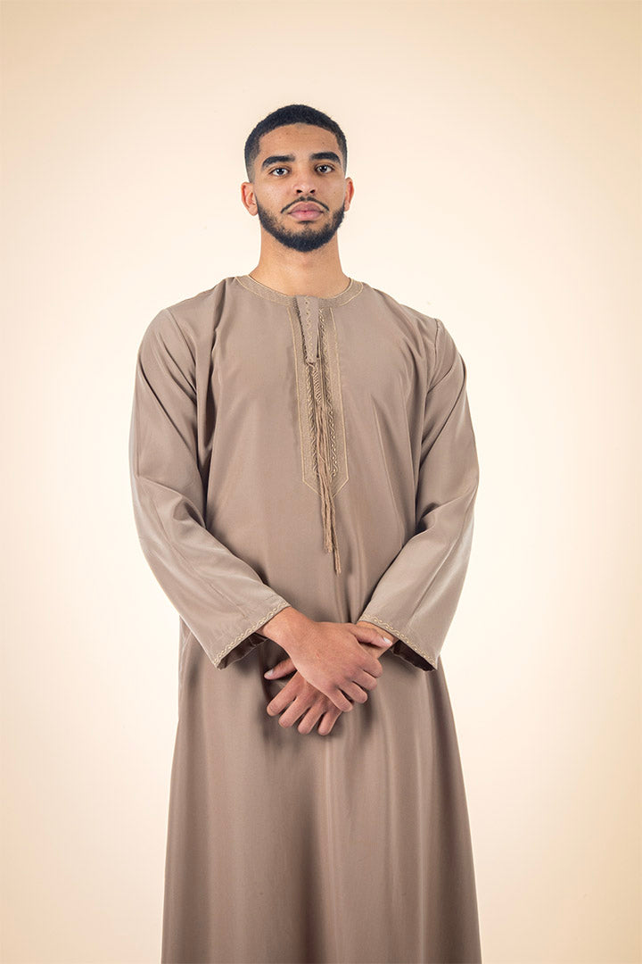Qamis émirati homme camel